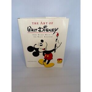 Vintage The Art of Walt Disney Book By Christopher Finch Abrams